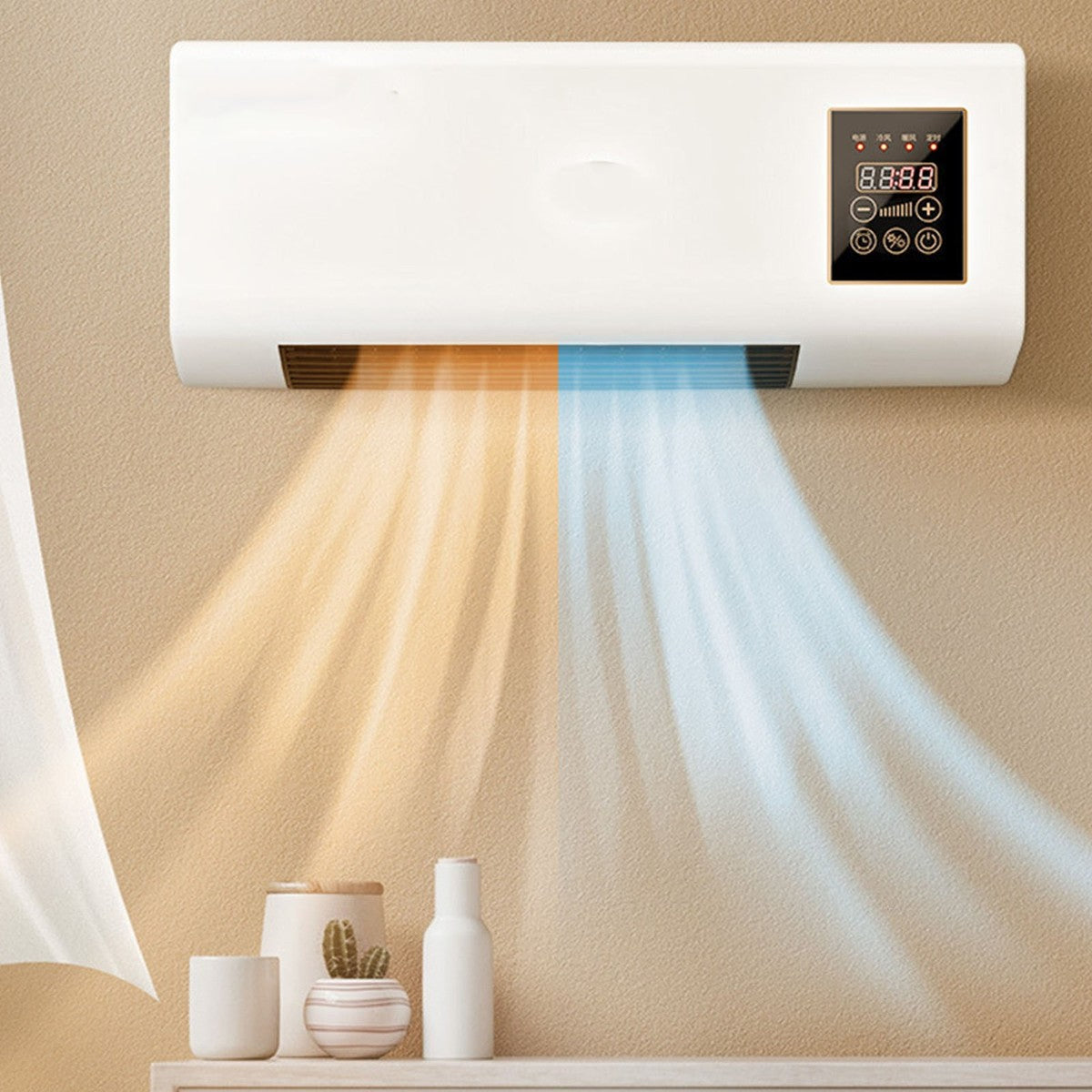 MINI VENTILADOR DE AIRE ACONDICIONADO
