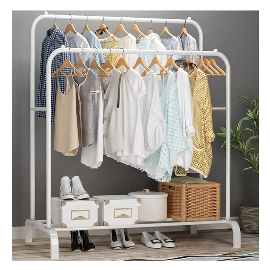 👕✨ Colgador de Ropa Doble – 100x20cm ✨