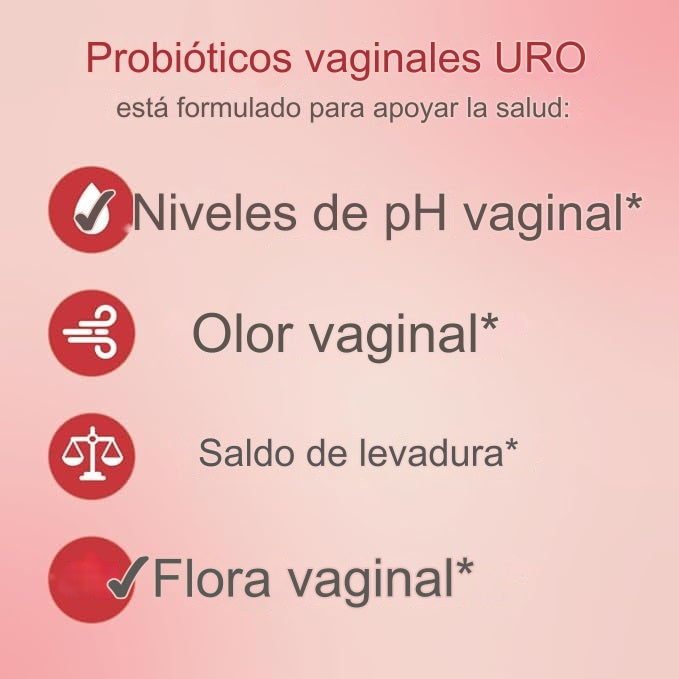 URO - Probiótico Vaginal Cápsulas